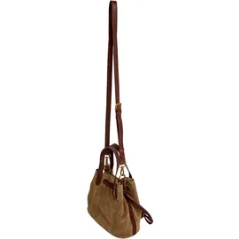 Pepe Jeans Melia Sadie Schultertasche Wildleder Brown/Green