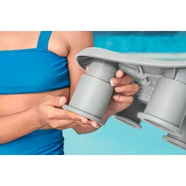 BESTWAY Whirlpoolsitz Grau 40,8 x 31,5 x 20 cm