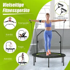 Costway Mini Trampolin 101 cm Grün