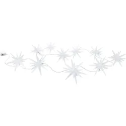 Näve 10er-LED-Lichterkette "3D-STERNE"