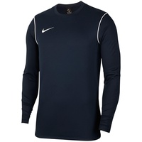 Nike Boys Y NK Dry PARK20 Crew TOP Langarmtrikot, Obsidian/White/White, XL