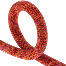 Kletterseil Siurana 9.6mm Nature ROT|SCHWARZ 70 m