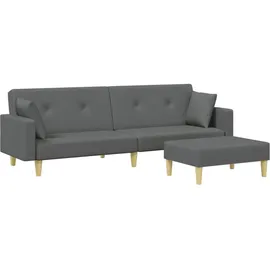 vidaXL Sofa Grau