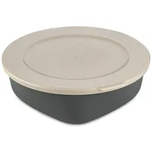 Koziol Frischhaltedose rund grau 7,3 cm 1,3 l