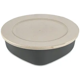 Koziol Frischhaltedose rund grau 7,3 cm 1,3 l