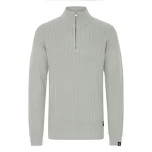 !Solid Troyer SOLID "Troyer SDArian", Herren, Gr. M, grau (griffin), Obermaterial: 100% Polyacryl PAN., Pullover Troyer