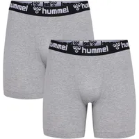 hummel Boxershorts 2-Pack grey melange