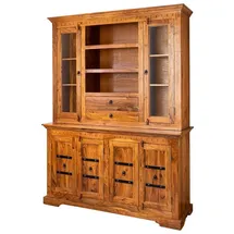 MASSIVMOEBEL24.DE Buffet Akazie 150 x 50 x 200 cm honig lackiert