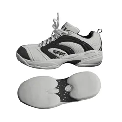 Tennisschuhe- Topspin- White Devil - Indoor