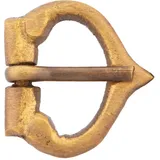 Battle-Merchant - Mittelalter Schnalle aus Messing, Nr. 15 - Riemenbreite: bis ca. 25 mm - Einheitsgröße