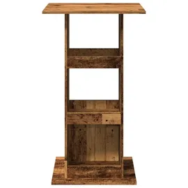 vidaXL Bartisch 60 x 60 x 102 cm Braun