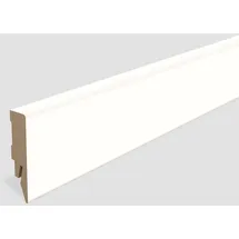 EGGER Sockelleiste L201 Kubisch 6 cm Weiß