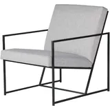 jan kurtz Sessel Style Polyester 62 x 75 x 78 cm Grau