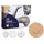 CureTape Patches Sensor Fixierpflaster Schwarz Ø 65 mm 25 St.