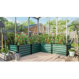 Vitavia Linus In&Out 401 M 185 x 185 x 40 cm Seegras/Schwarz