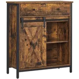 VASAGLE Sideboard, LSC100B01 braun 70,0 x 30,0 x 80,0 cm