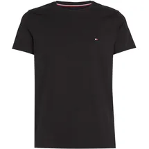 Tommy Hilfiger Core Stretch Slim Fit C Kurzarm-T-Shirt Black M