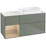 Villeroy & Boch Waschtischunterschrank 120 x 60,3 cm Olive Matt Lacquer