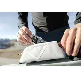 Cyclite Top Tube Bag 03 1,1 l weiß