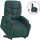 vidaXL Massagesessel mit Aufstehhilfe Stoff 146 x 78 x 0 cm Dunkelgrün