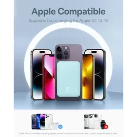 Baseus Magnetic Mini Powerbank 5000mAh 20W blau