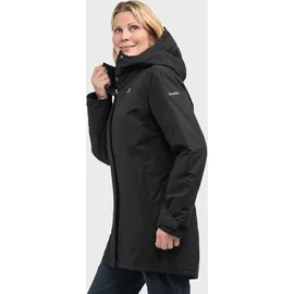 Schöffel Damen Style Froda Parka (Größe M, schwarz)