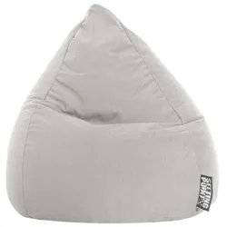 Sitzsack Easy L Grau