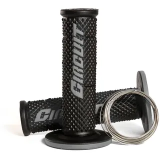 Circuit Equipment MA018-213 Motorradgriffe Circuit V Schwarz/Grau