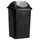 DEUBA Mülleimer 60 l Schwarz