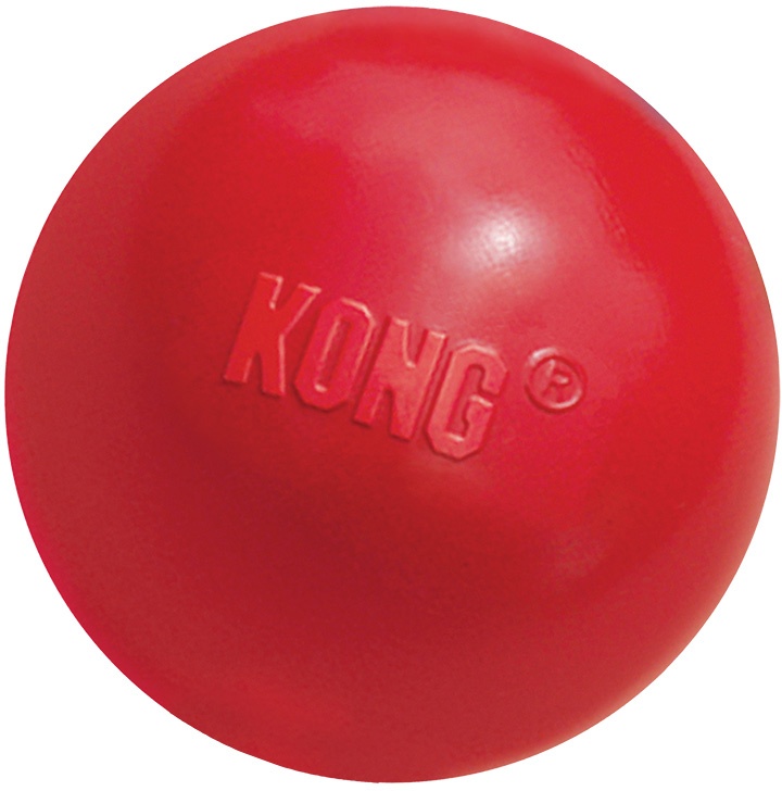 KONG Snack-Ball mit Loch - 1 Stück, Ø 6 cm (Größe S)