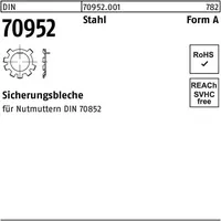 Industrial Quality Supplies DIN 70952 Schnorr-Scheibe/S-Sicherungsscheibe Stahl A 12mm