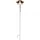 Badeko Gartenstecker Regenmesser mit Vogelpaar 130 cm Braun