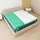 The White Stone Topper 120 x 190 cm H2 Memory Foam Breeze