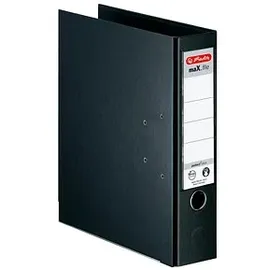 Herlitz maX.file protect plus Ordner schwarz Kunststoff 8,0 cm DIN A4