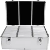 MediaRange DJ-Koffer für 500 CD/DVD silber