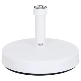 Siena Garden Schirmständer Kunststoff 25 kg Weiß