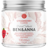 Ben & Anna Zahnpasta Strawberry mit Fluorid 100 ml