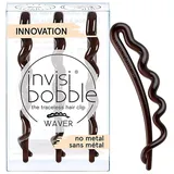 Invisibobble Haarspangen Pretty Dark I 3x Haarspangen braun für Mädchen und Damen I starker Halt und haarschonend, ohne Metall I das Original, designed in Herzen Münchens