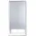 Relaxdays Thermo Verdunklungsrollo 90 x 160 cm weiß/silber