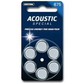 Varta Hörgerätebatterien Typ 675/PR44/1.45V/4600/Retail Zik-Luft blau 6 St.