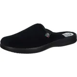 FlyFlot Klassische Hausschuhe, Pantoffeln in schwarz | Gr.: 47
