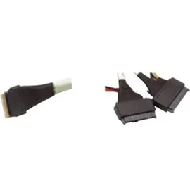 Broadcom - Internes SAS-Kabel - Slim SAS (SFF-8654) (M) zu U.2 (SFF-8639) - 1 m