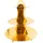 Intirilife Etagere aus Karton in Gold | Gr.: onesize
