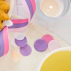 ECOFIESTA 60 g Papier-Konfetti - Umweltfreundliches, plastikfreies Konfetti für Geburtstage, Hochzeiten und Veranstaltungen