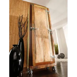 Massivmoebel24 Schrank Altholz 60 x 165 x 48 cm Mehrfarbig