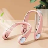 Amxcnoy Mini-usb-nackenventilator Ohne Rotorblätter, Leise Mit 360°-luftstrom, Wiederaufladbarer Persönlicher Ventilator Für Den Innenbereich (zuhause, Büro) Und Den Außenbereich