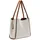 GUESS Shopper Nicolette Girlfriend Tote Natural / Caramel