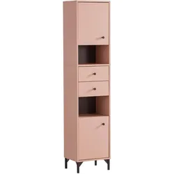 Tchibo - Hochschrank »Smash« - 40,5x33x181,5cm - schwarz - Holz / Metall / Kunststoff
