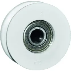 Handwerker-Seilrolle, 560/40,Rad Ø 40mm, Breite 12,5mm, Kugellager, Kunststoff