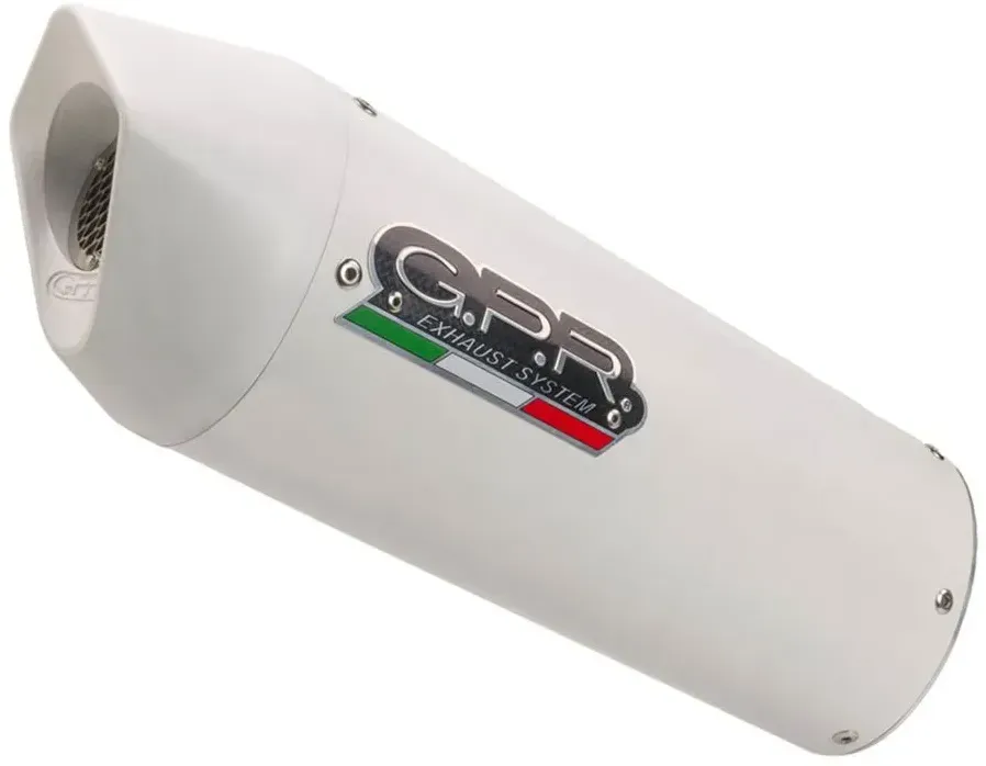 Gpr Exclusive Albus Evo4 Versys 650 17-20 Euro 4 Cat Homologiertes Vollliniensystem - Glossy White / Glossy White - Homologated
